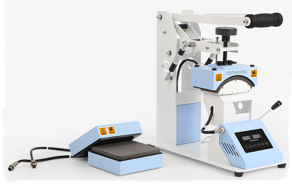 2-in-1 Top & Bottom Dual Heat Cap / Label Heat Press